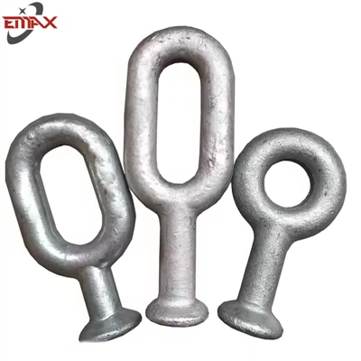 Kuuma dip galvanoitu voimajohtotarvikkeet pallohe silmä