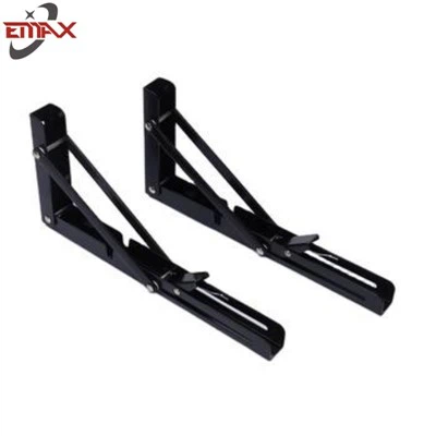 Keittiön laitteistokolmiohylly kiinnityskalusteet Raskaat raskas valurautainen hyllykiinnikkeet